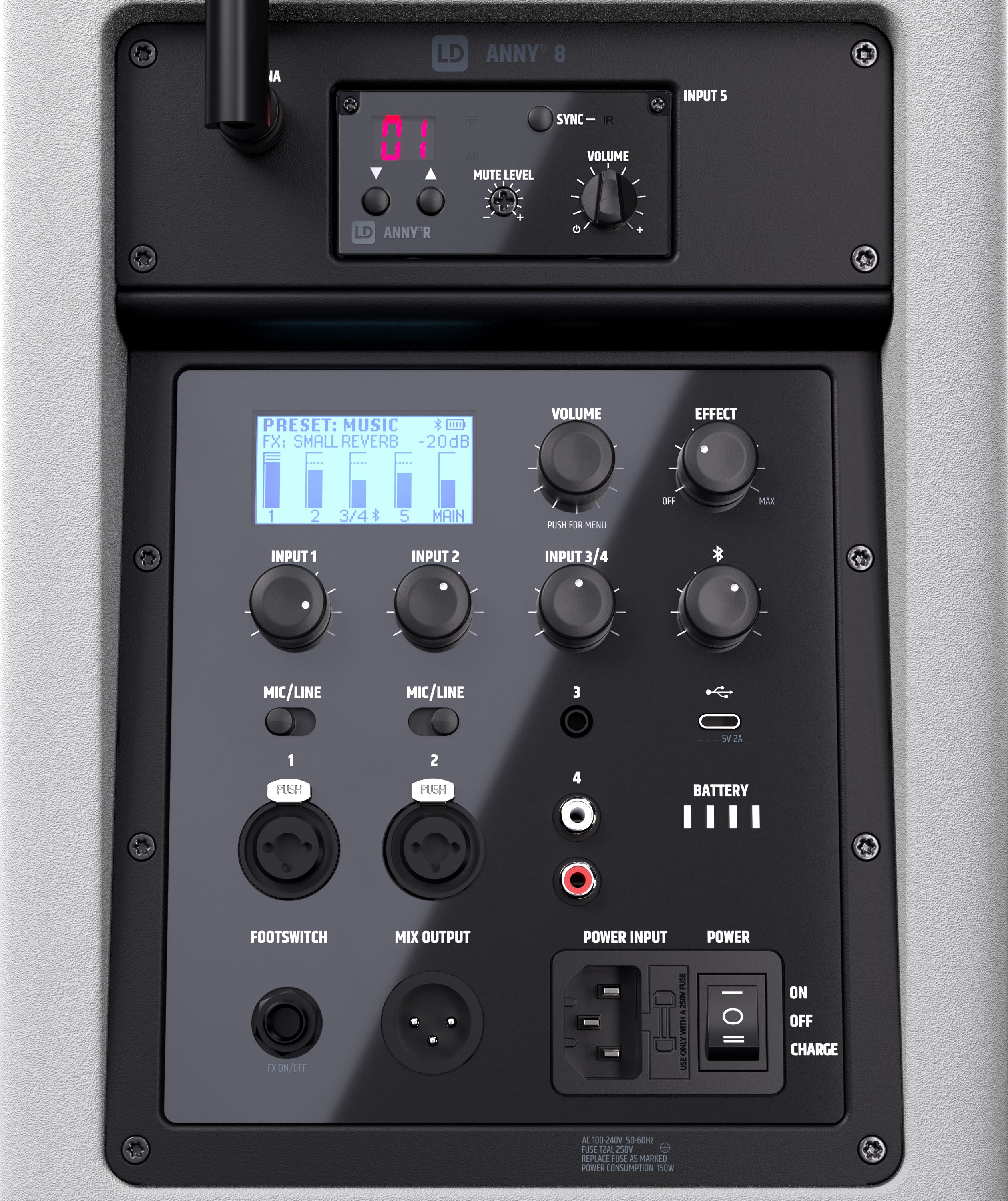 LD Systems ANNY 8 BPH B5 W LD Systems ANNY 8 BPH B5 W