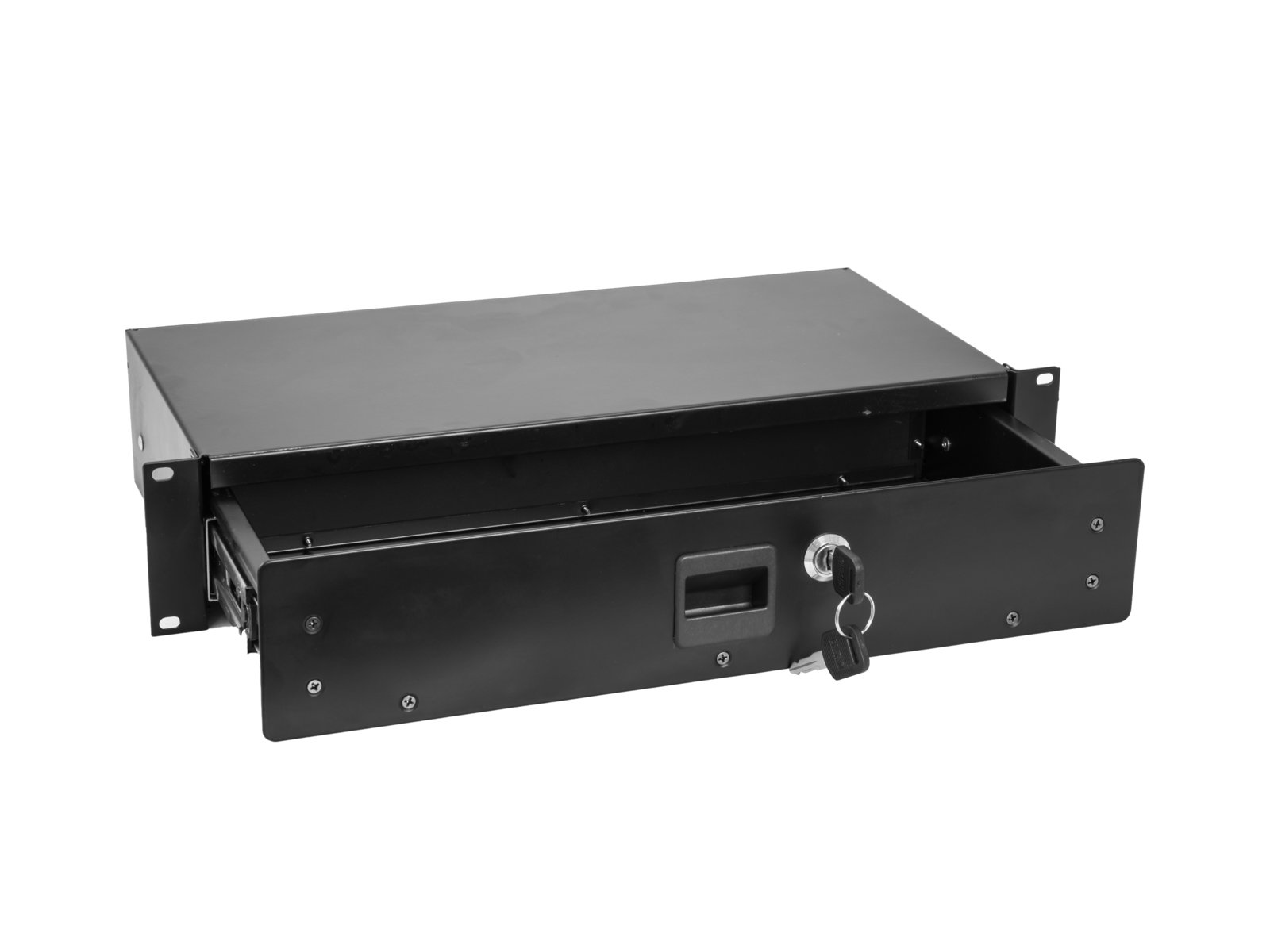 Omnitronic SN-2 Rackschublade 2 HE mit Schloss Omnitronic SN-2 Rackschublade 2 HE mit Schloss
