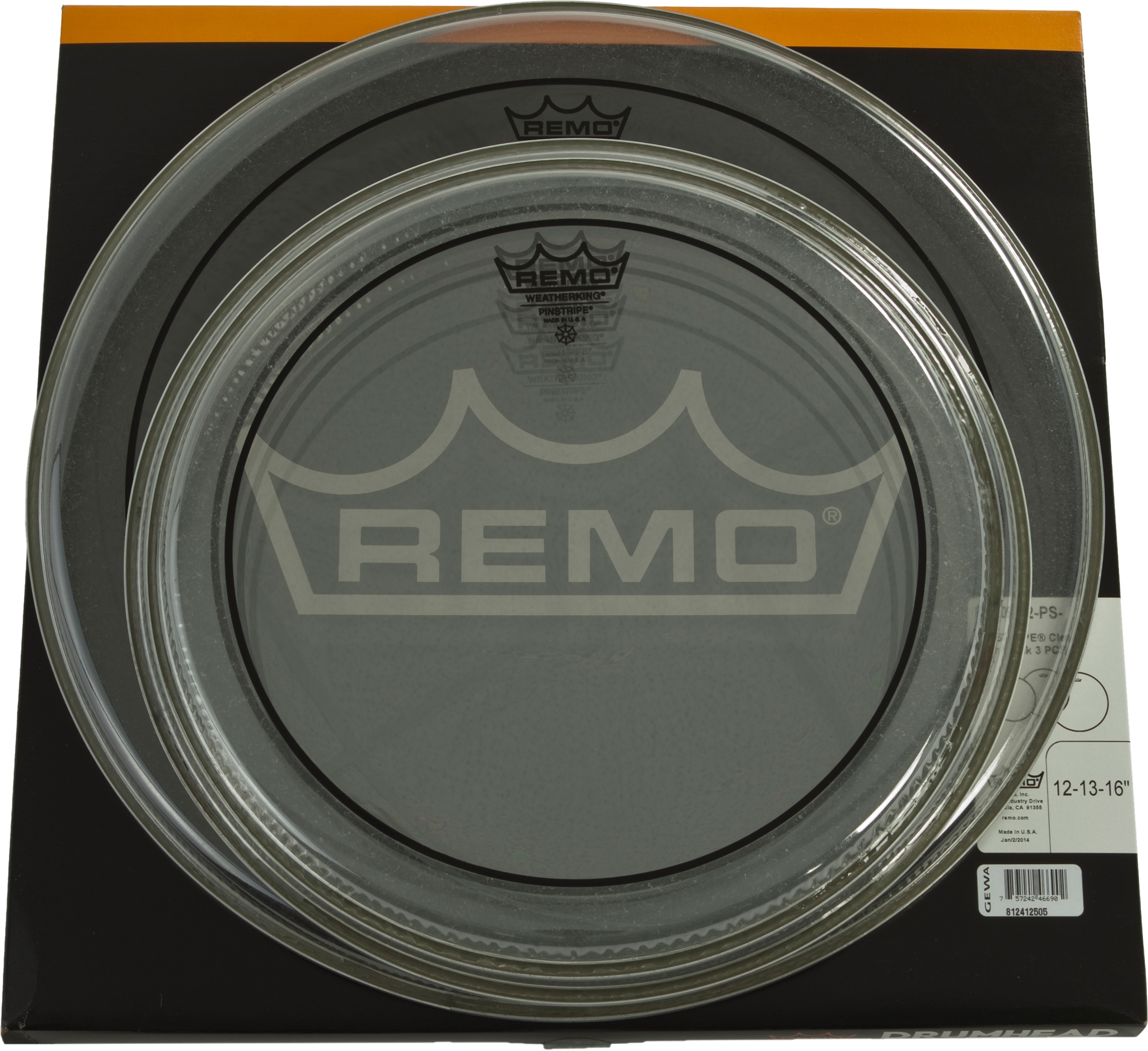Remo Pinstripe Clear PP-0912-BA 12/13/16 – Bild 2