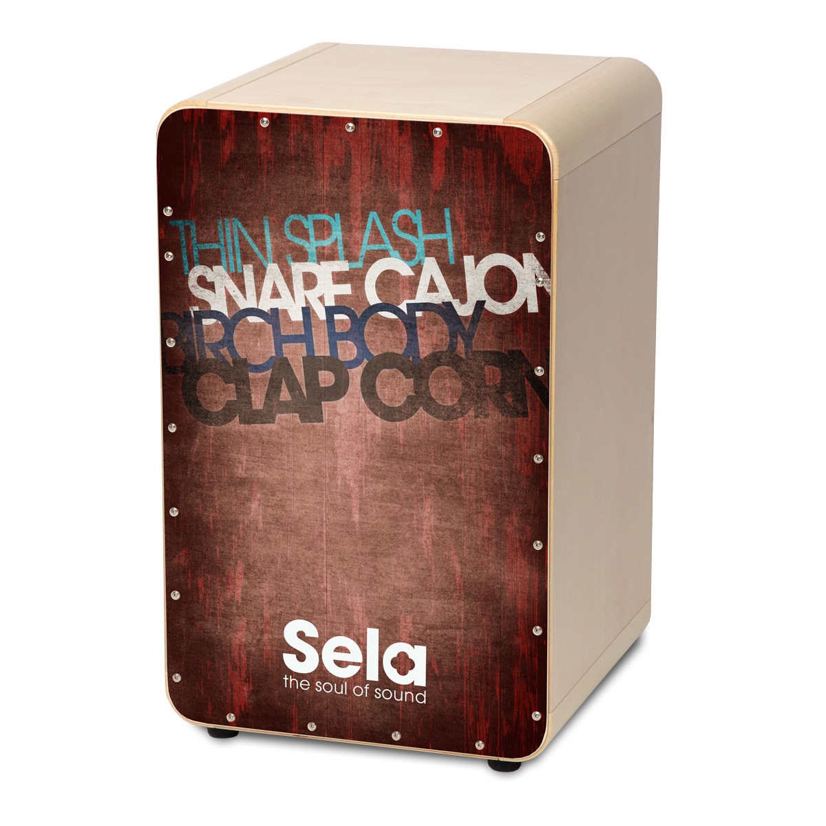 Sela SE076 CaSela Cajon Vintage Red