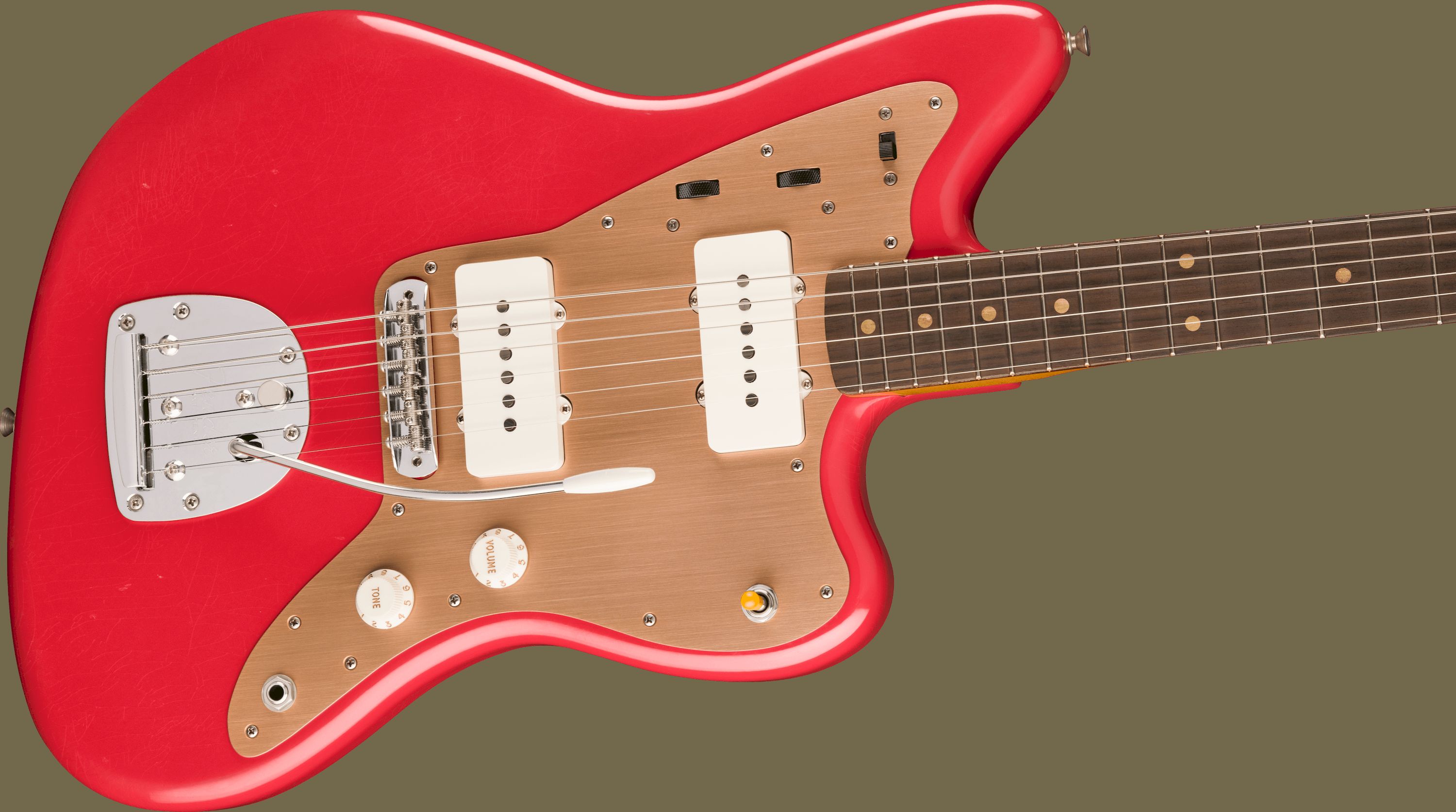 Fender Vintera II Road Worn 50s Jazzmaster Fiesta Red – Bild 3