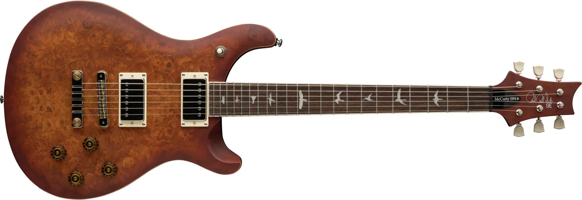 PRS SE Exotic McCarty 594 Laurel Burl Vintage Sunburst