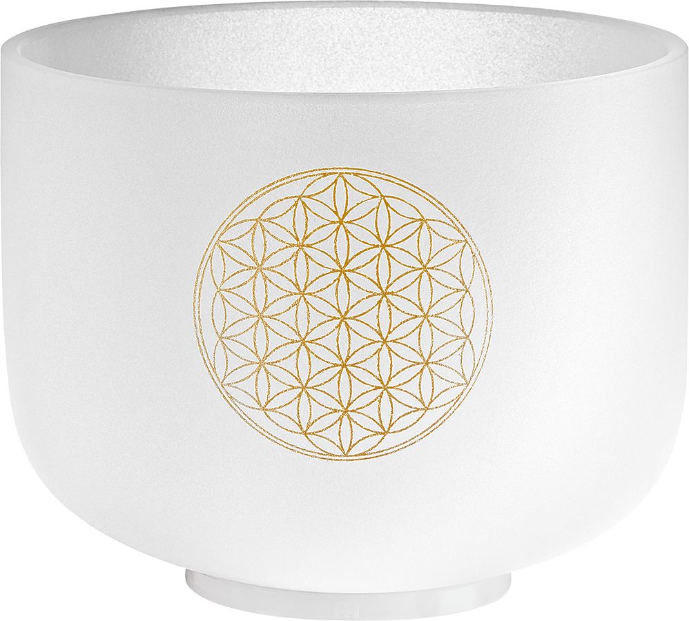 Meinl Sonic Energy CSB8FOL Kristallklangschale 8" / C# 432 Hz / Blume des Lebens