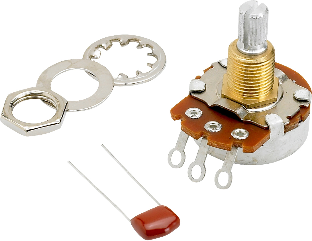 Fender Poti 500K Split Shaft