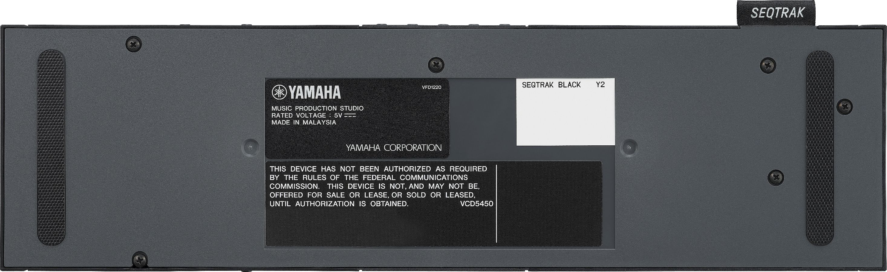 Yamaha SEQTRAK Black (Retoure) Yamaha SEQTRAK Black (Retoure)