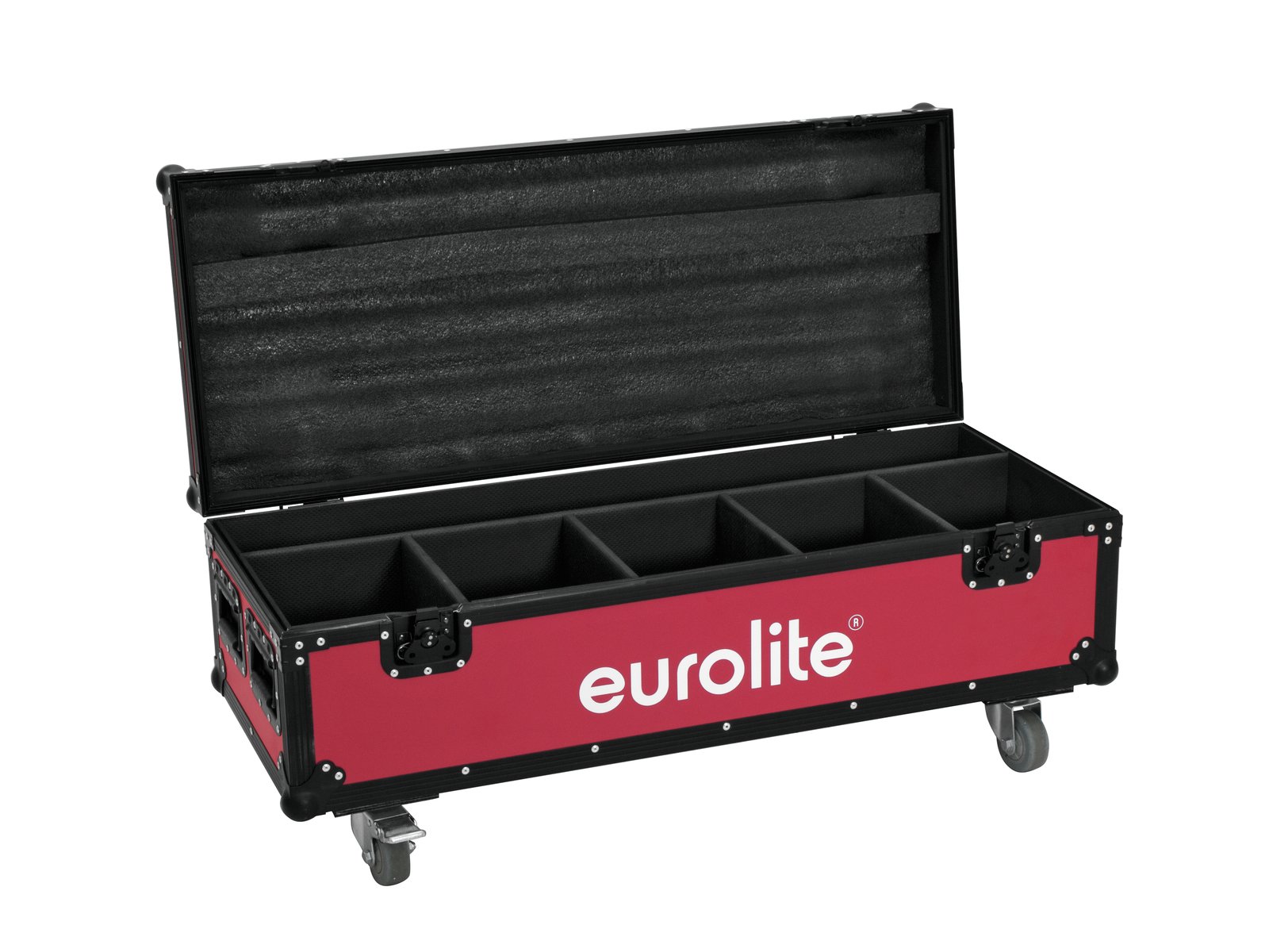 Roadinger Flightcase 4x LED Umbrella – Bild 2