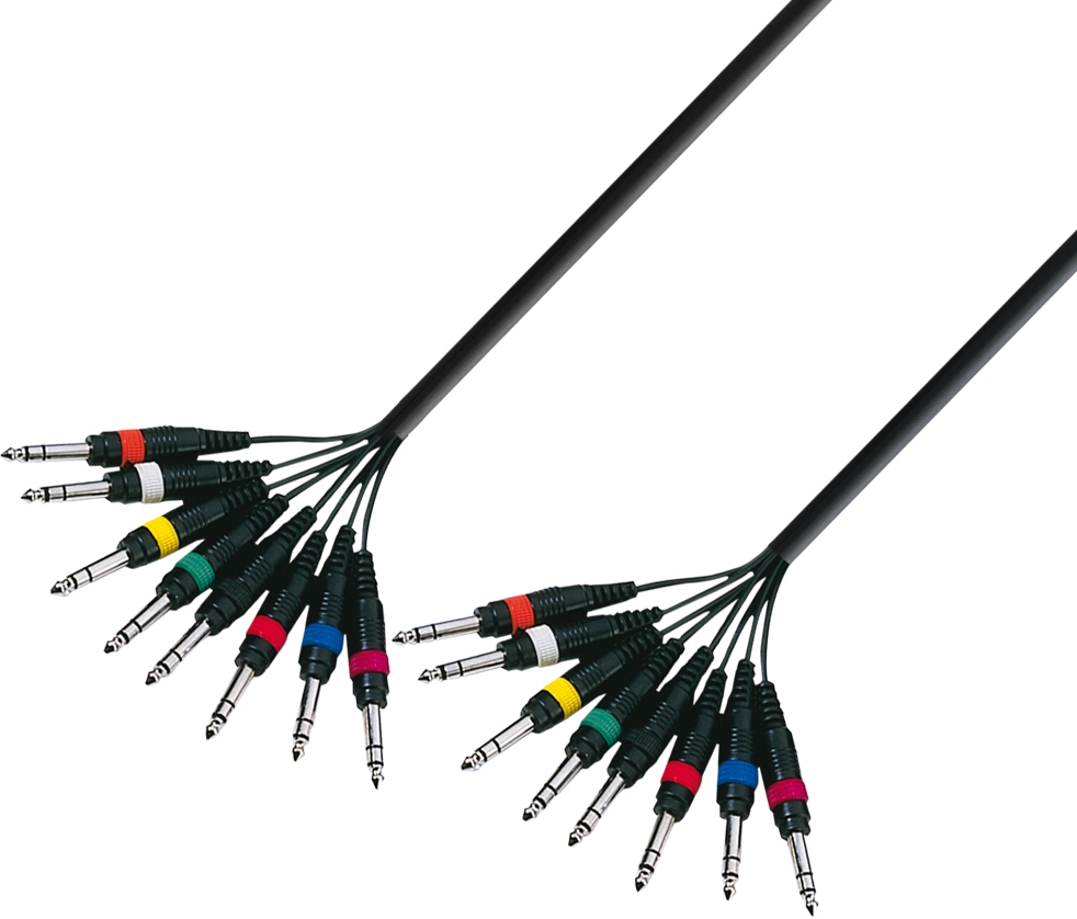 Adam Hall Multicore 8Ch 5.0m jack/jack sym. – Bild 1