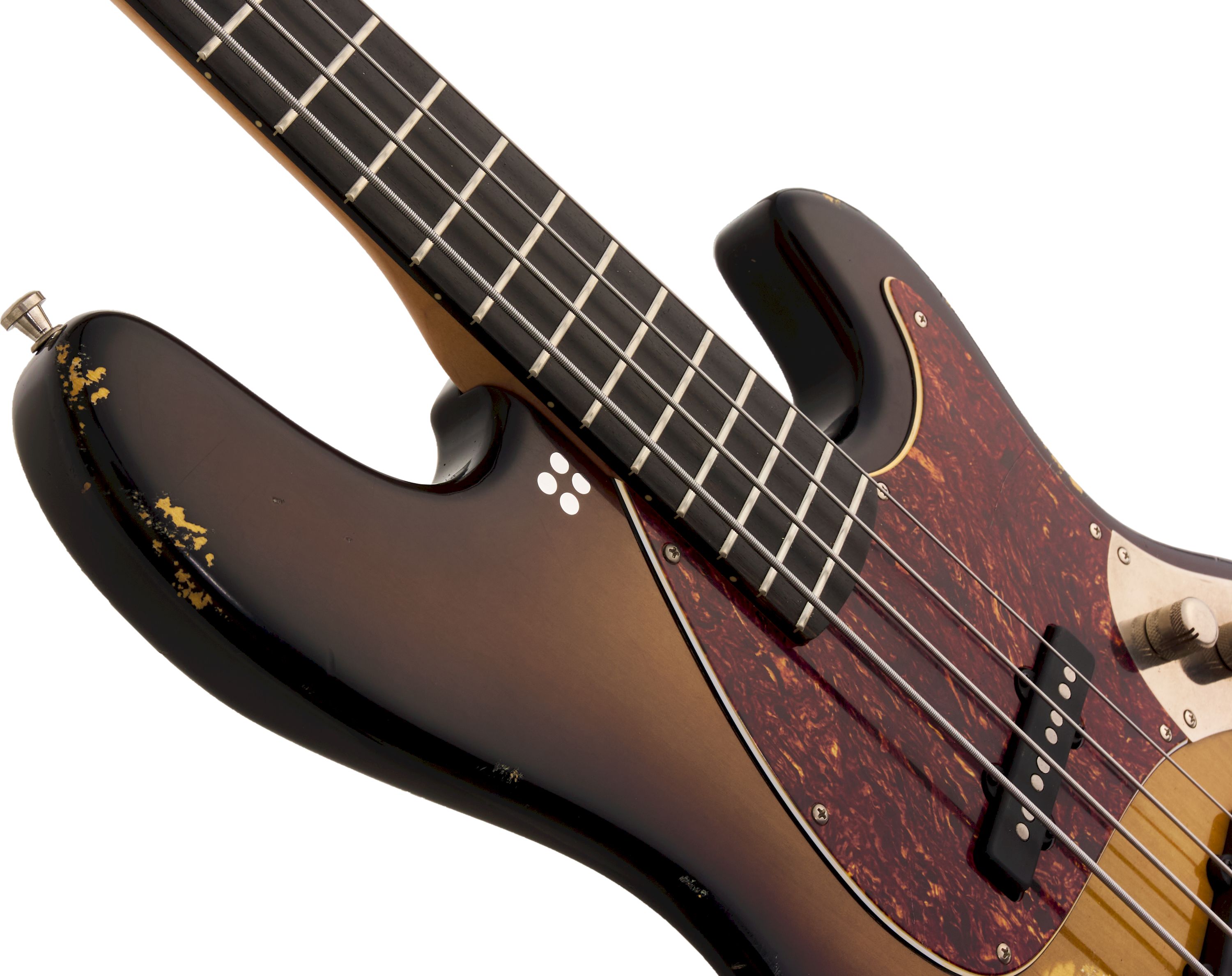 Sandberg California II TT-4 Passive Tobacco Sunburst Ebony Tortoise – Bild 7