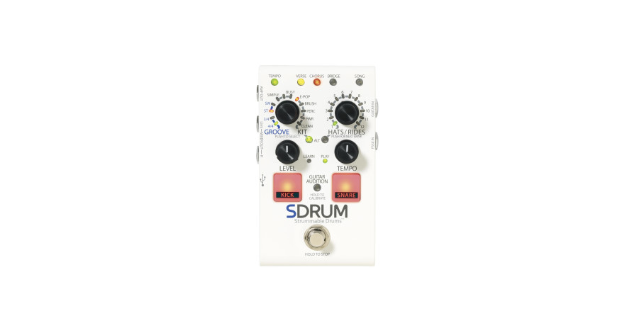 Digitech SDRUM Strummable Drums Pedal inkl. Netzteil (Retoure) – Bild 2