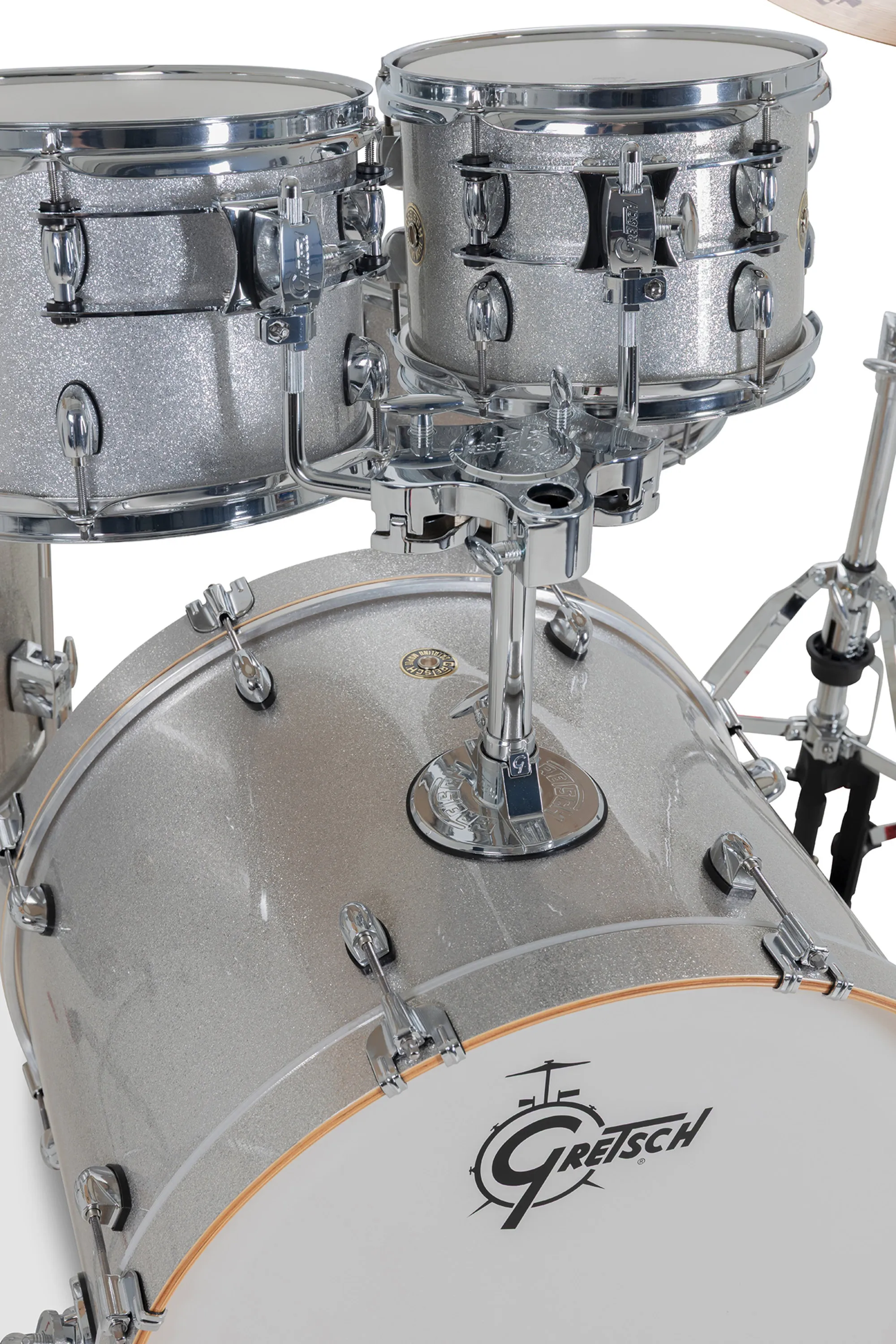 Gretsch GR815.068 Catalina Maple Shell Pack - Silver Sparkle (10"/12"/16"/22"/14"x,56") – Bild 8