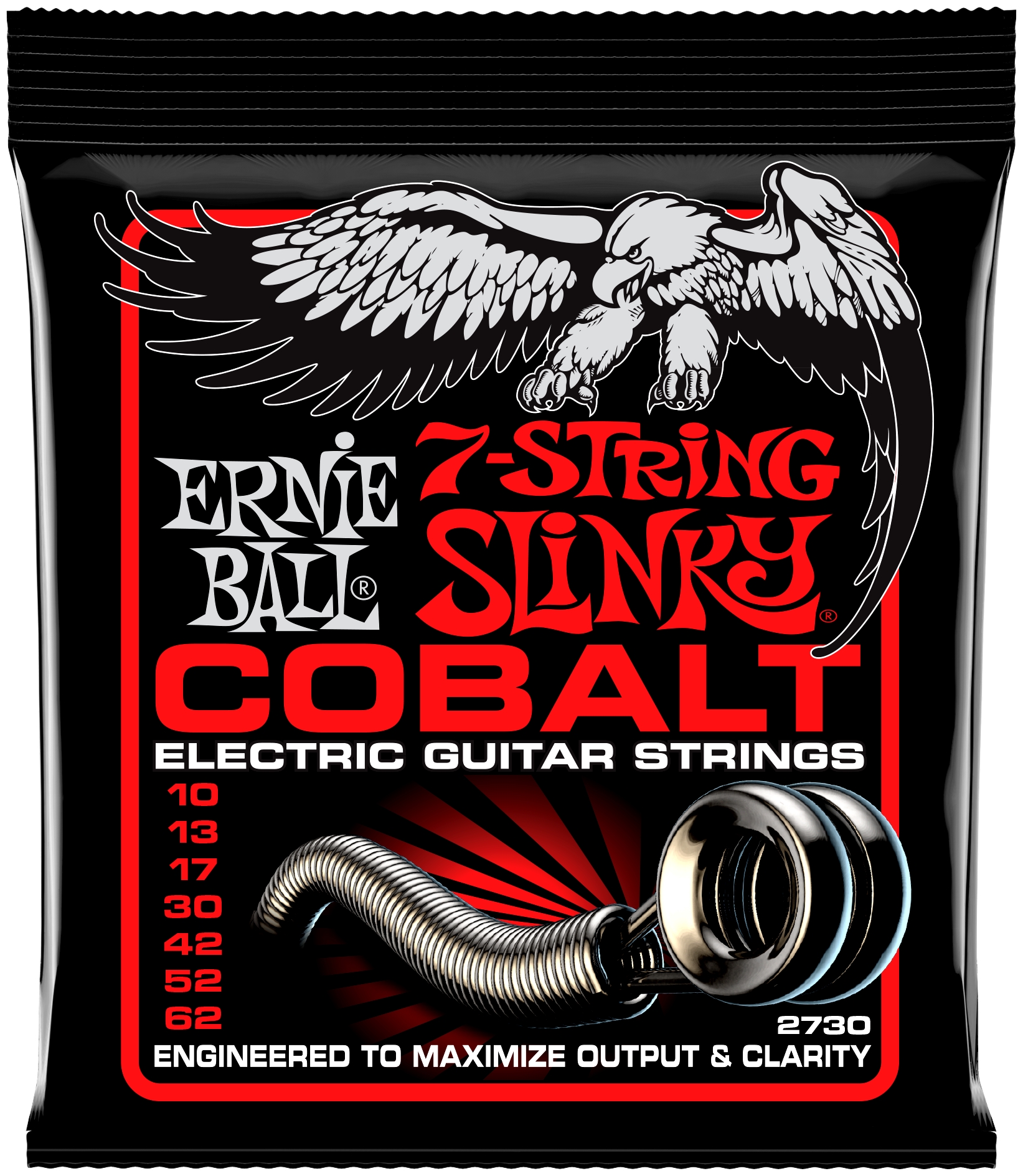 Ernie Ball 7-String Cobalt Skinny 010-062