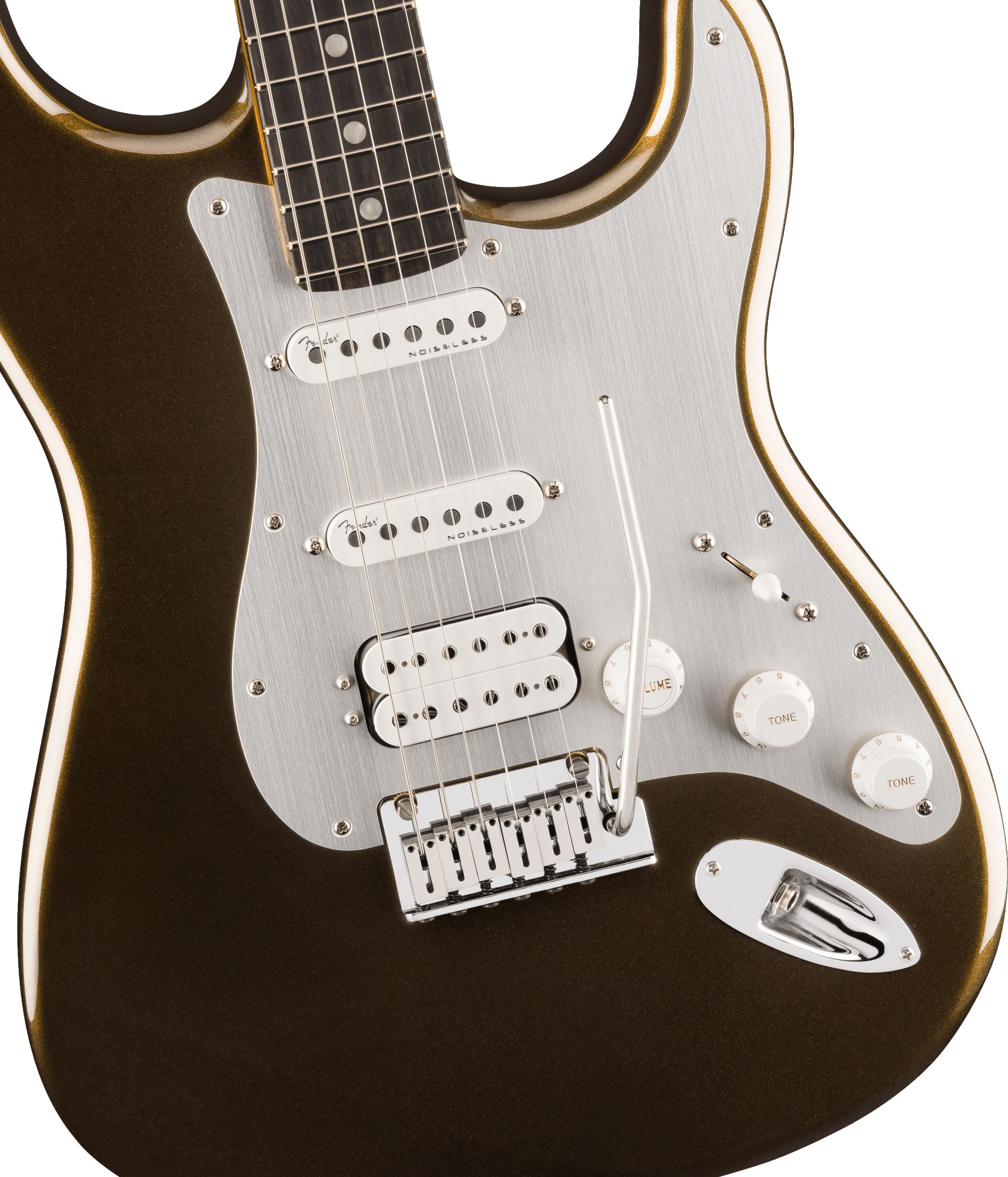 Fender American Ultra II Stratocaster HSS Texas Tea – Bild 4