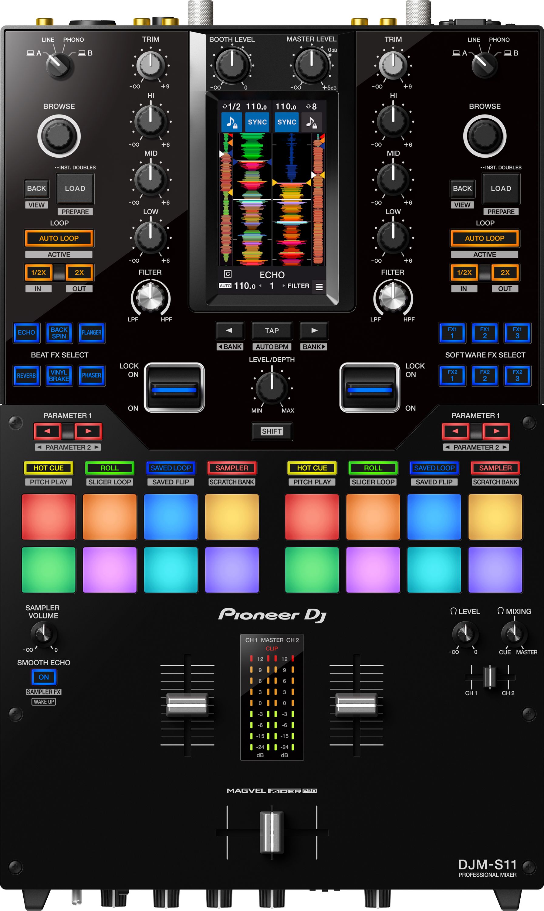 Pioneer DJM-S11 (Retoure)