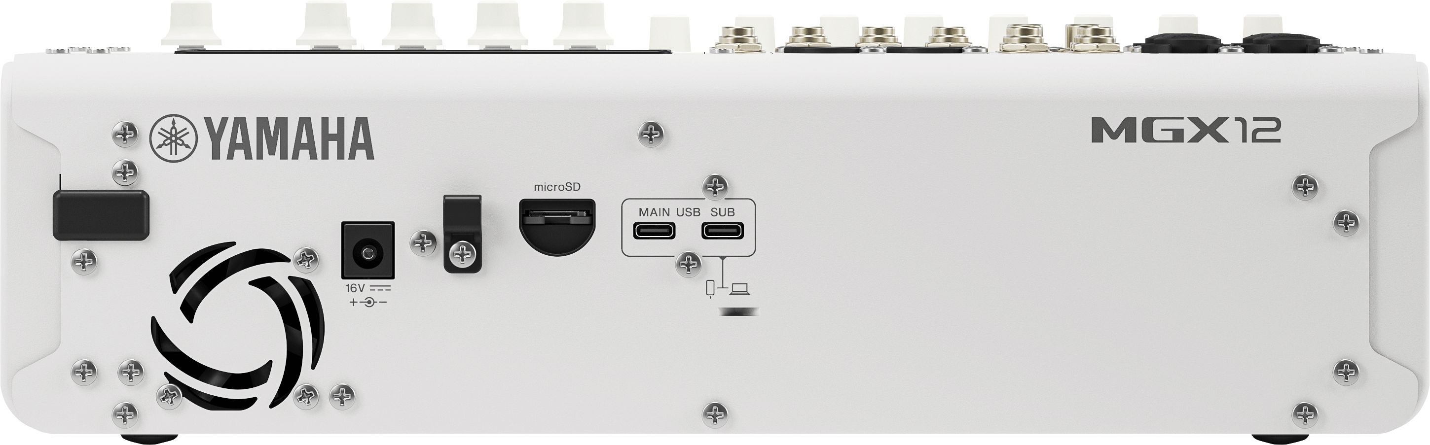 Yamaha MGX12, weiß – Bild 5