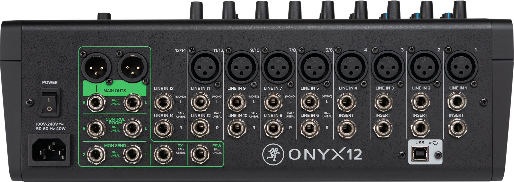 Mackie ONYX12 Mixer (Return) – Bild 3