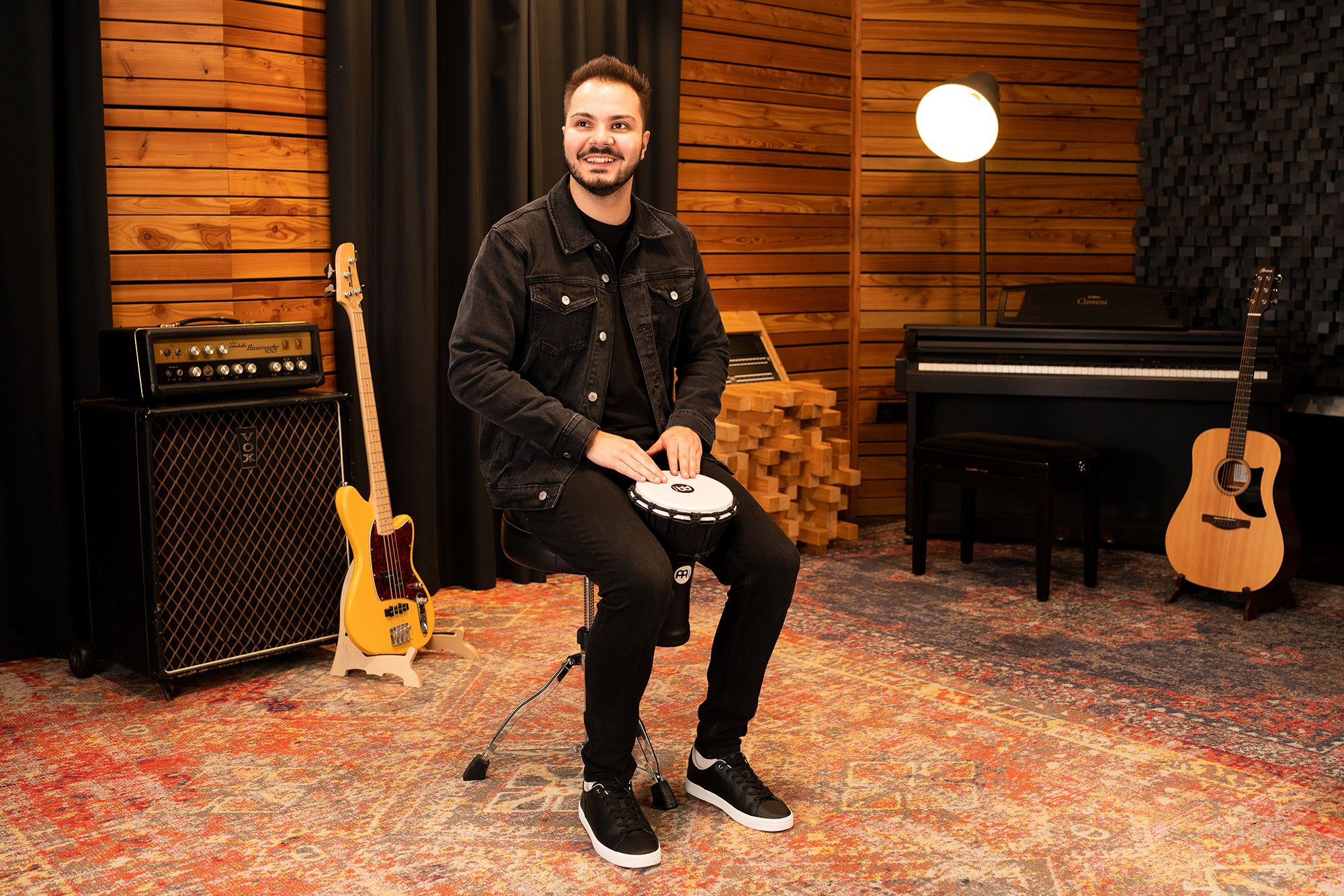 Meinl JRD-BK Junior Djembe - 7" black – Bild 6