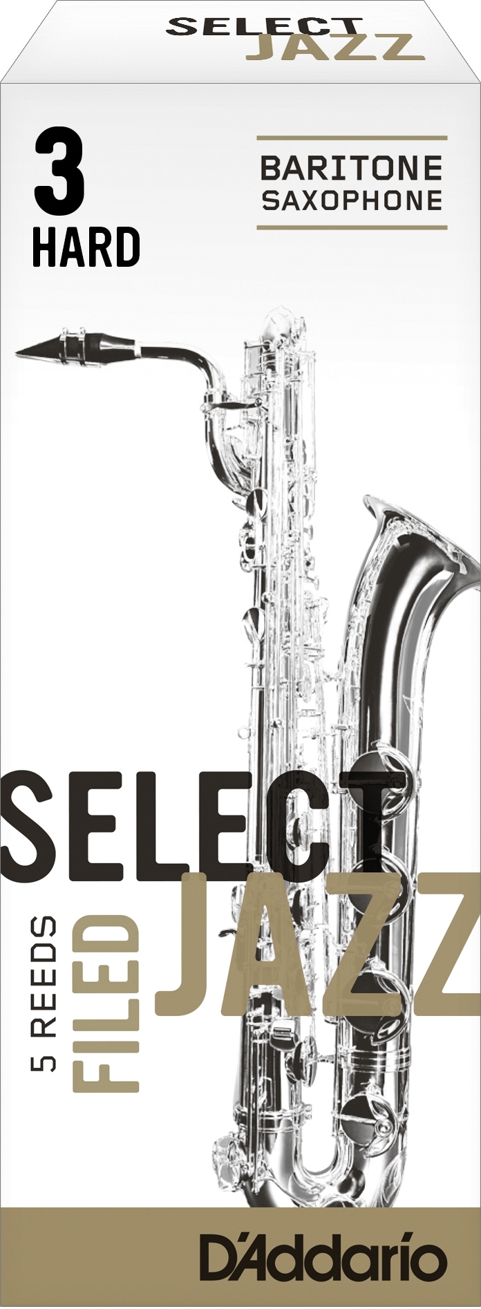 D´Addario Select Jazz Bariton-Sax 3H Filed