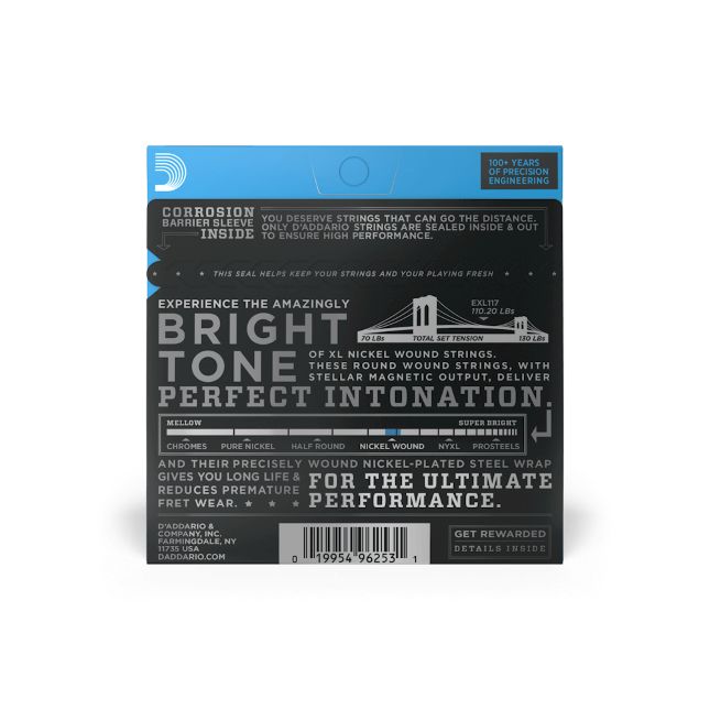 D Addario EXL 117 011-056 Medium Top/Extra-Heavy Bottom – Bild 2