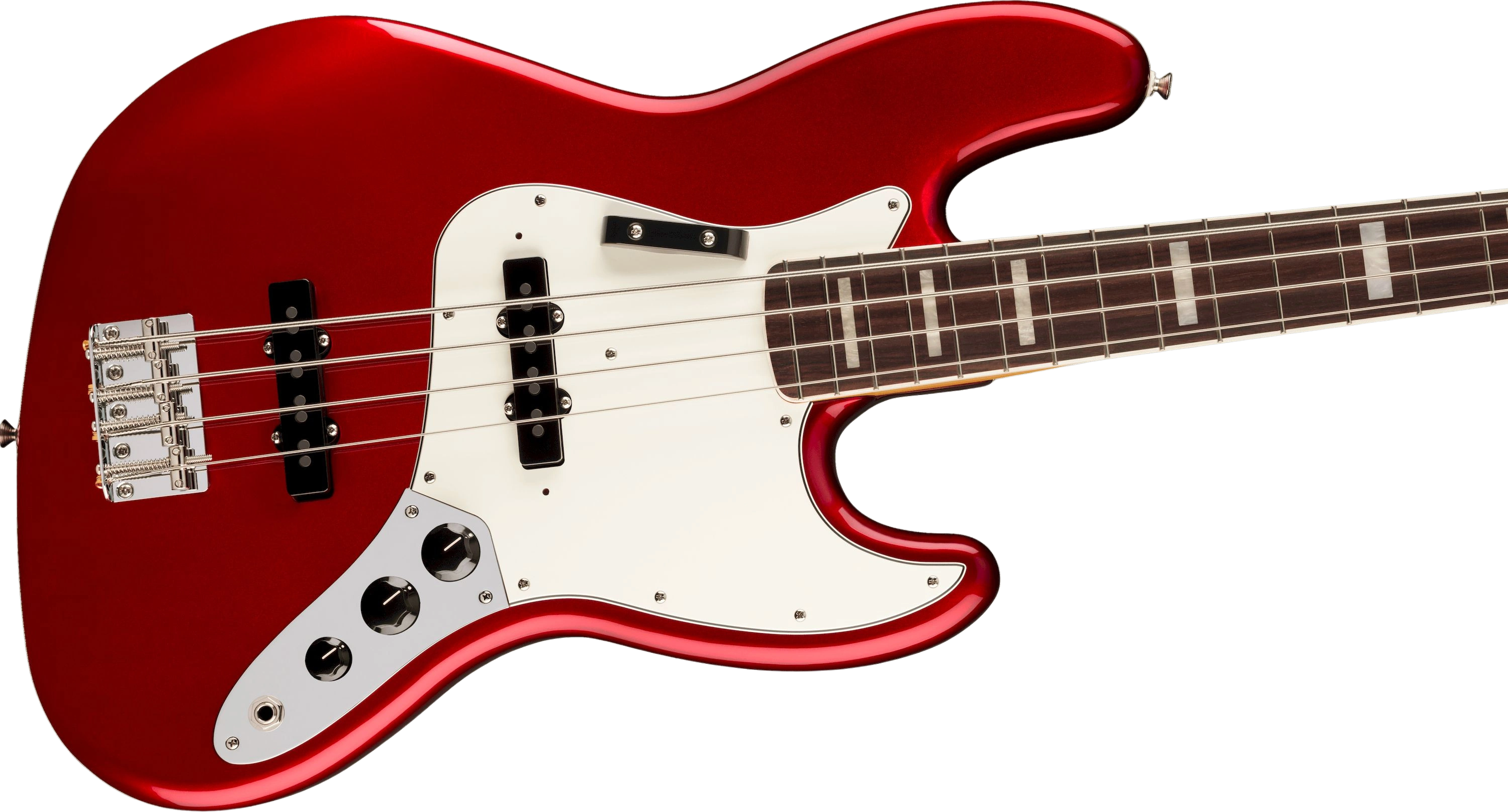 Fender Vintera III Early 70s Jazz Bass Candy Apple Red – Bild 3