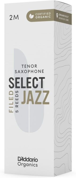 DAddario Woodwinds Organic Sel. Jazz Filed TEN 2M DAddario Woodwinds Organic Sel. Jazz Filed TEN 2M