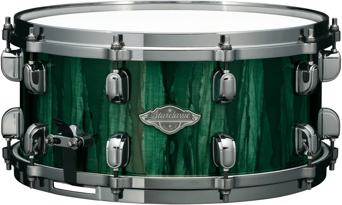 Tama MBSS65BN-GGA Starclassic Performer Snare Drum 14"x6,5" - Green Grove Aurora