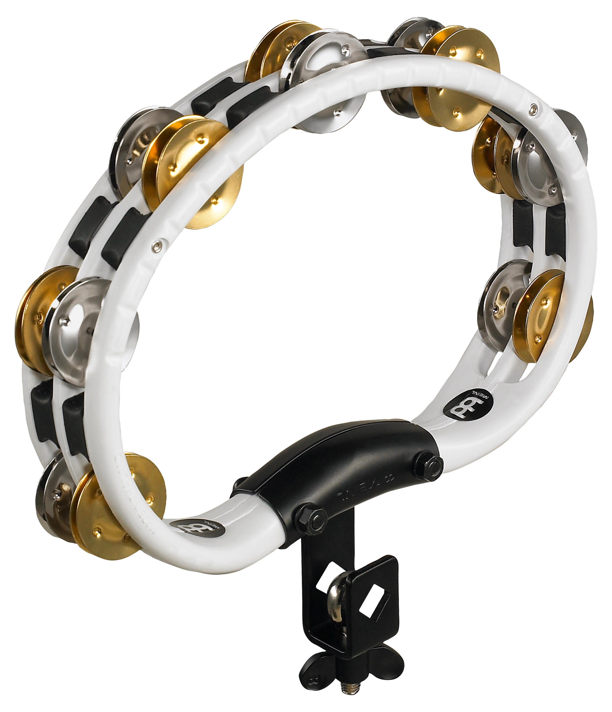 Meinl TMT2M-WH ABS Mounted Recording-Combo Tambourine Meinl TMT2M-WH ABS Mounted Recording-Combo Tambourine