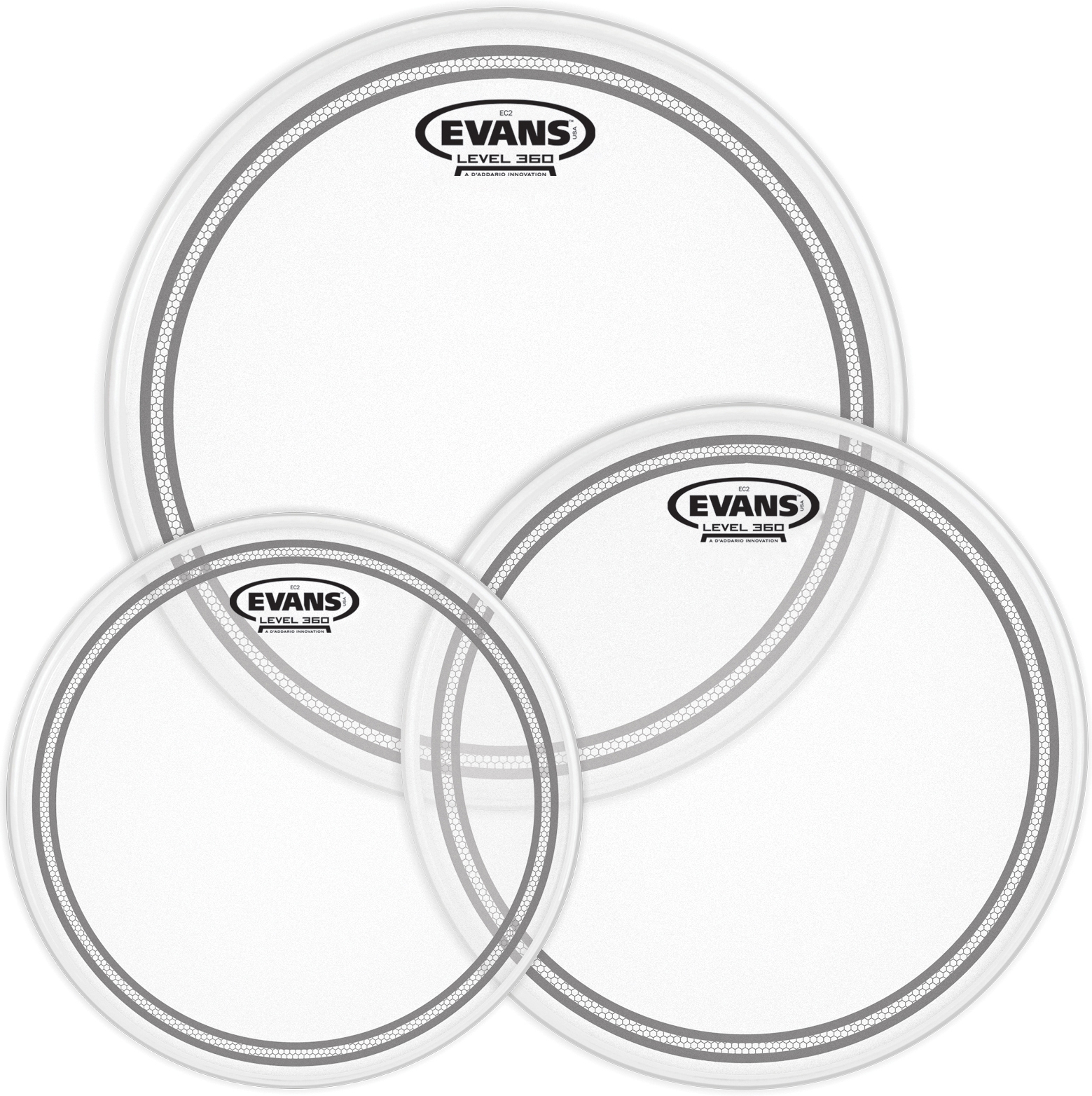 Evans Ec2s Coated Tom Pack - 10/12/14