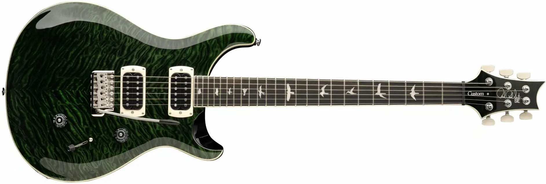 PRS SE Custom 24 Quilt Teal Black