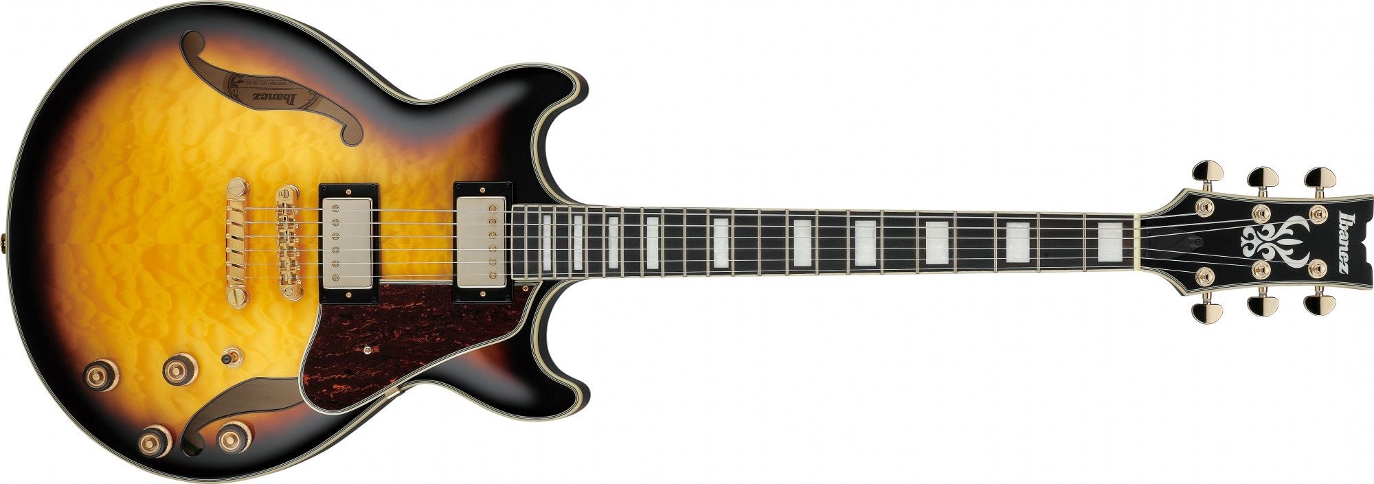 Ibanez AM 93QM-AYS Antique Yellow Sunburst