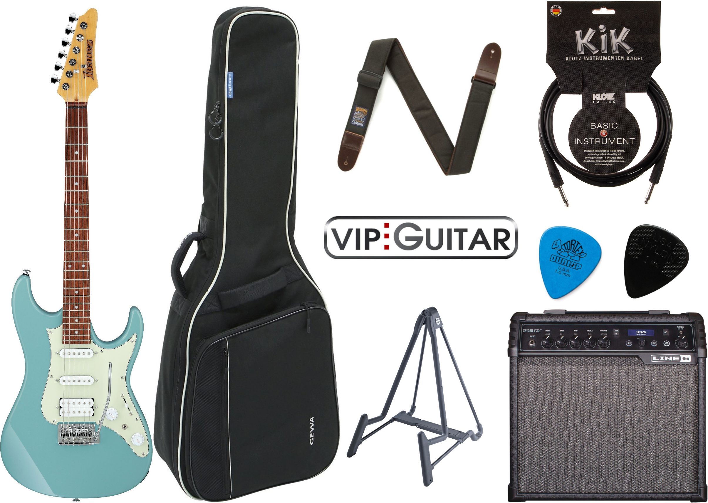 Ibanez AZES 40-PRB Purist Blue V.I.P. starter set Ibanez AZES 40-PRB Purist Blue V.I.P. starter set