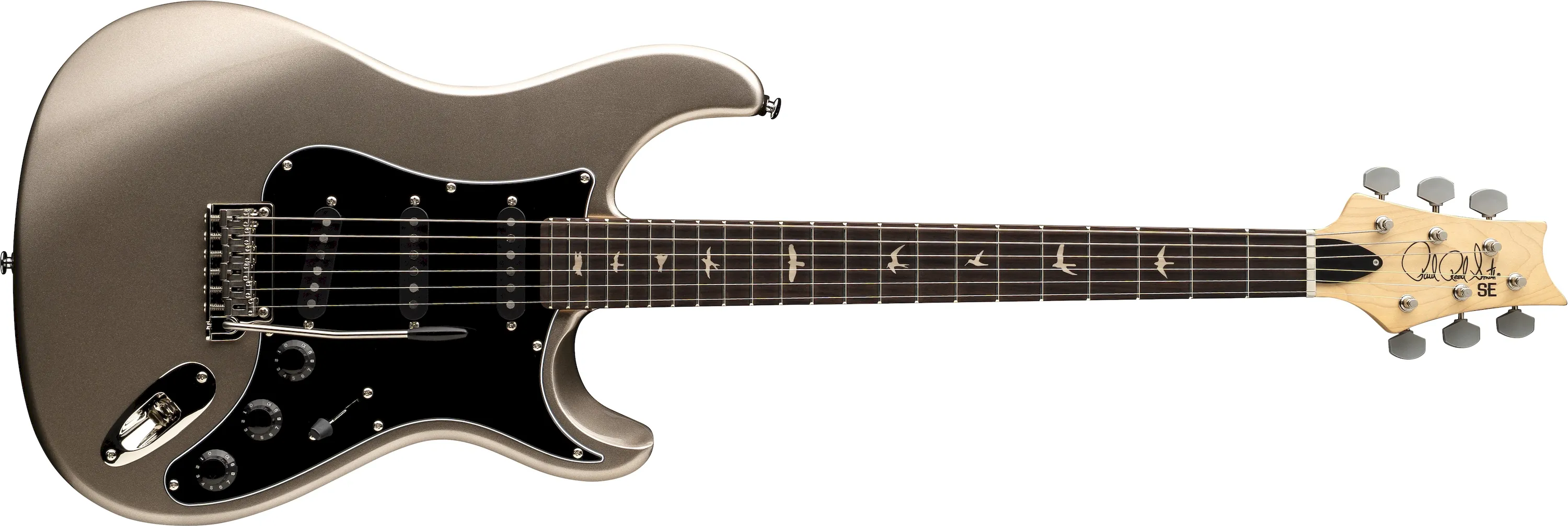 PRS SE John Mayer Silver Sky Defender Petra Copper