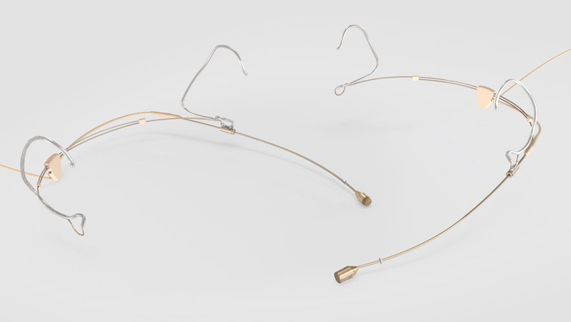 DPA 4466 CORE Omni Headset Mic, Beige, MicroDot - 4466-OC-R-F00 DPA 4466 CORE Omni Headset Mic, Beige, MicroDot - 4466-OC-R-F00