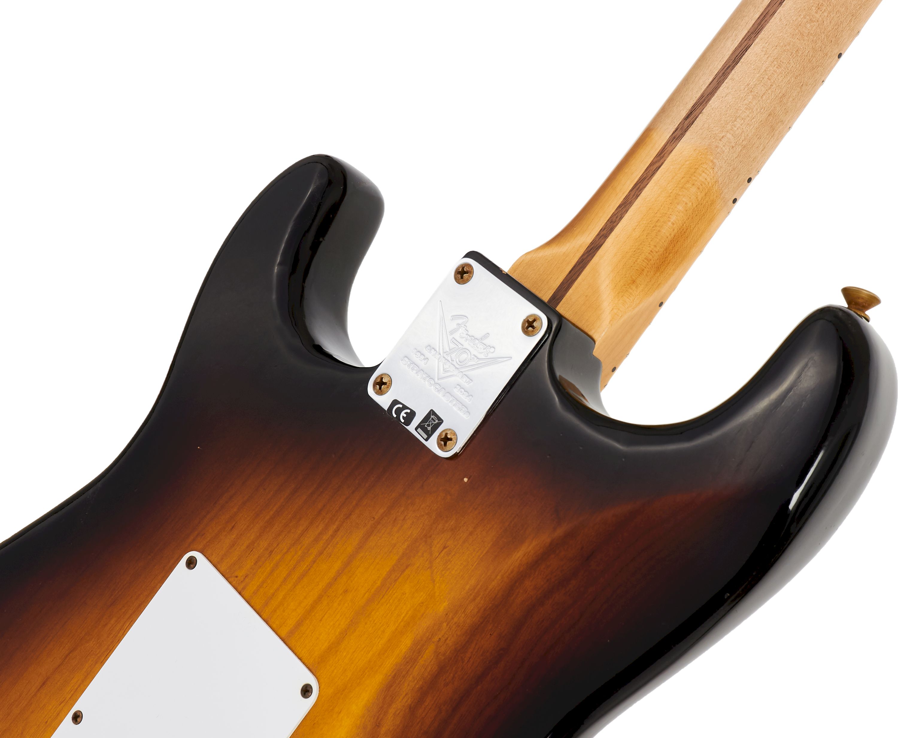 Fender Custom Shop 1954 Limited Edition 70th Anniversary Stratocaster Journeyman Relic Wide-Fade 2-Color Sunburst
