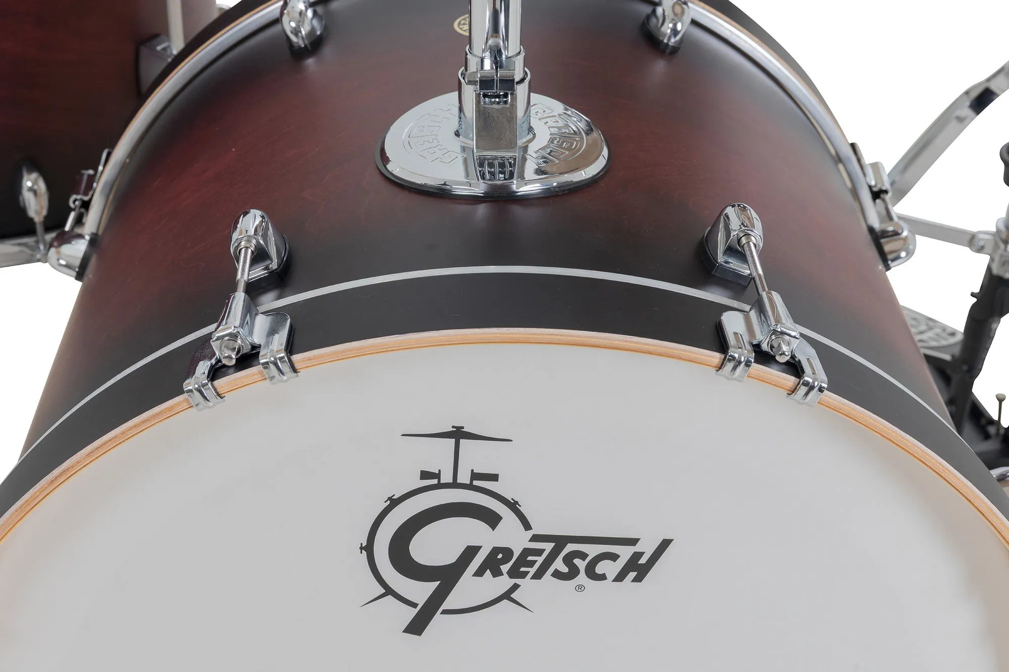Gretsch GR815.040 Catalina Maple Shell Pack - Satin Deep Cherry Burst (8"/10"/12"/14"/16"/22"/14"x6,5") – Bild 5