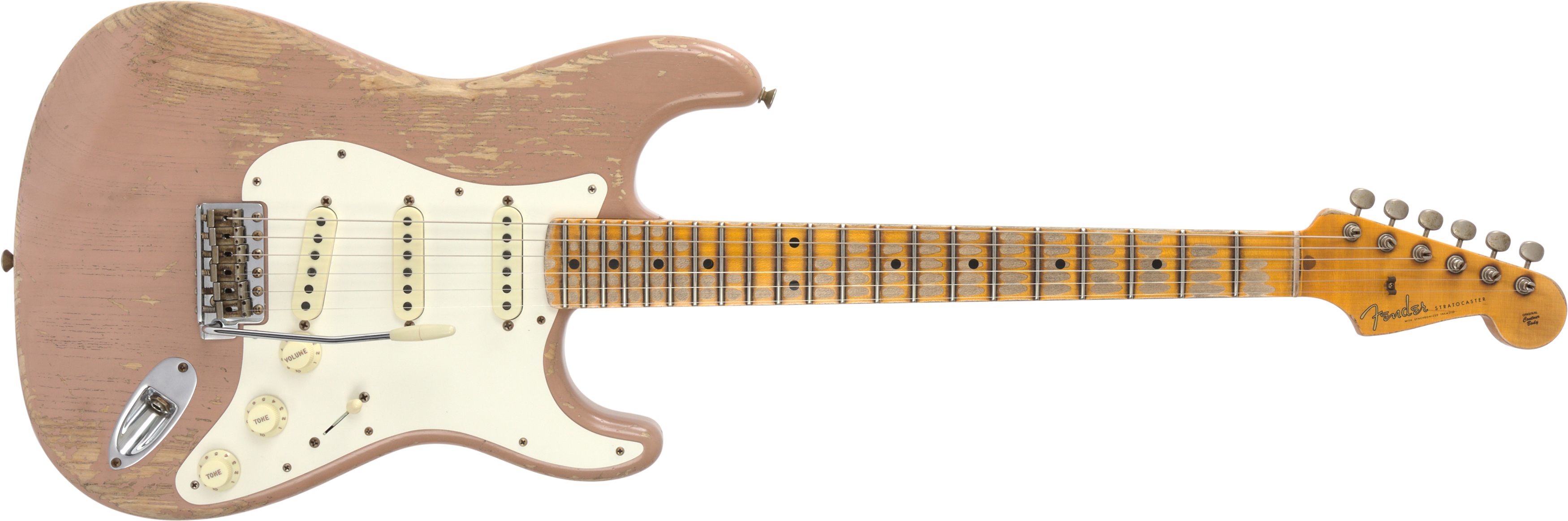 Fender Custom Shop Red Hot Stratocaster Super Heavy Relic Dirty Shell Pink Limited Edition Fender Custom Shop Red Hot Stratocaster Super Heavy Relic Dirty Shell Pink Limited Edition