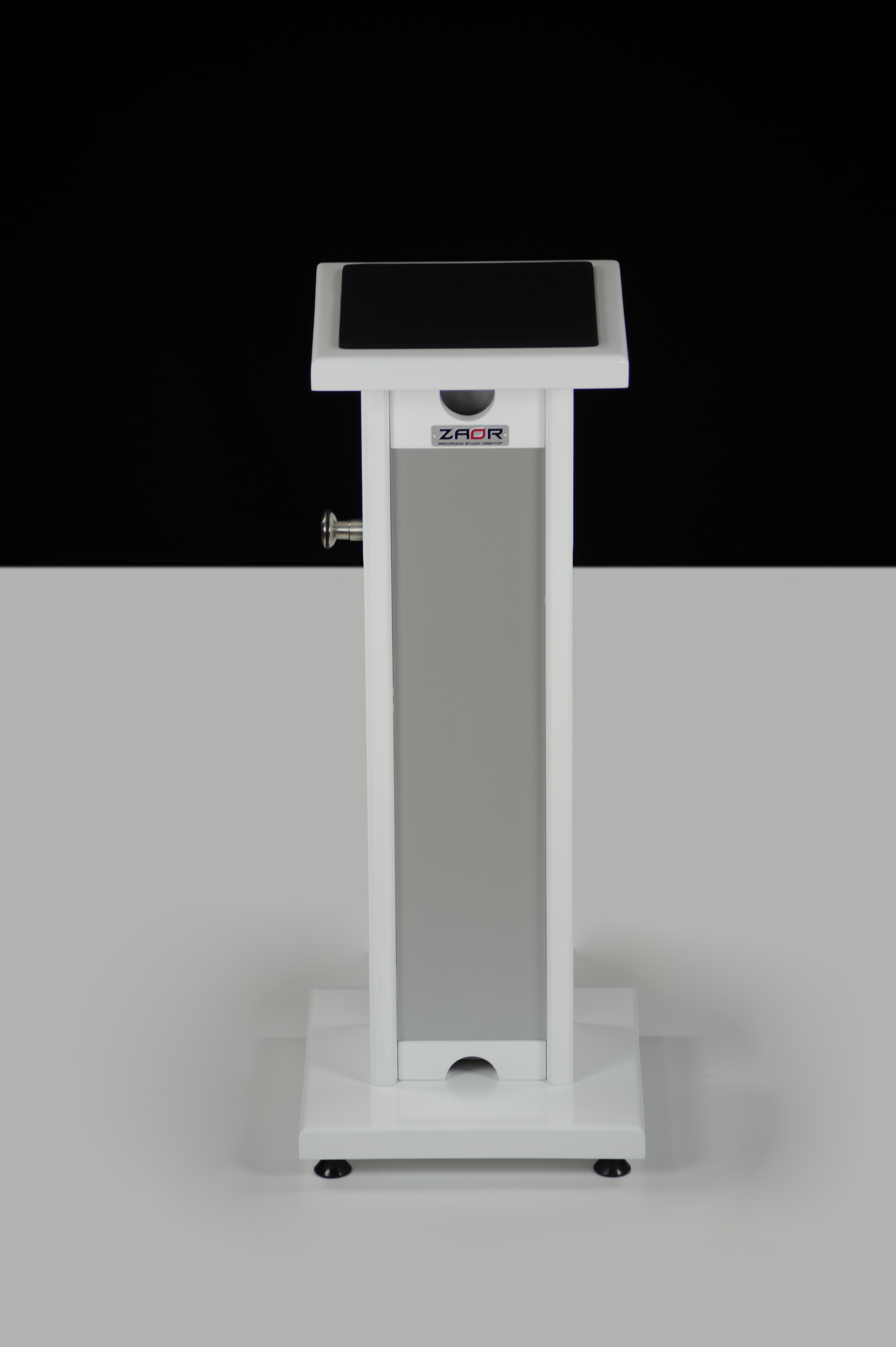 Zaor Stand Monitor White Gloss Grey Zaor Stand Monitor White Gloss Grey