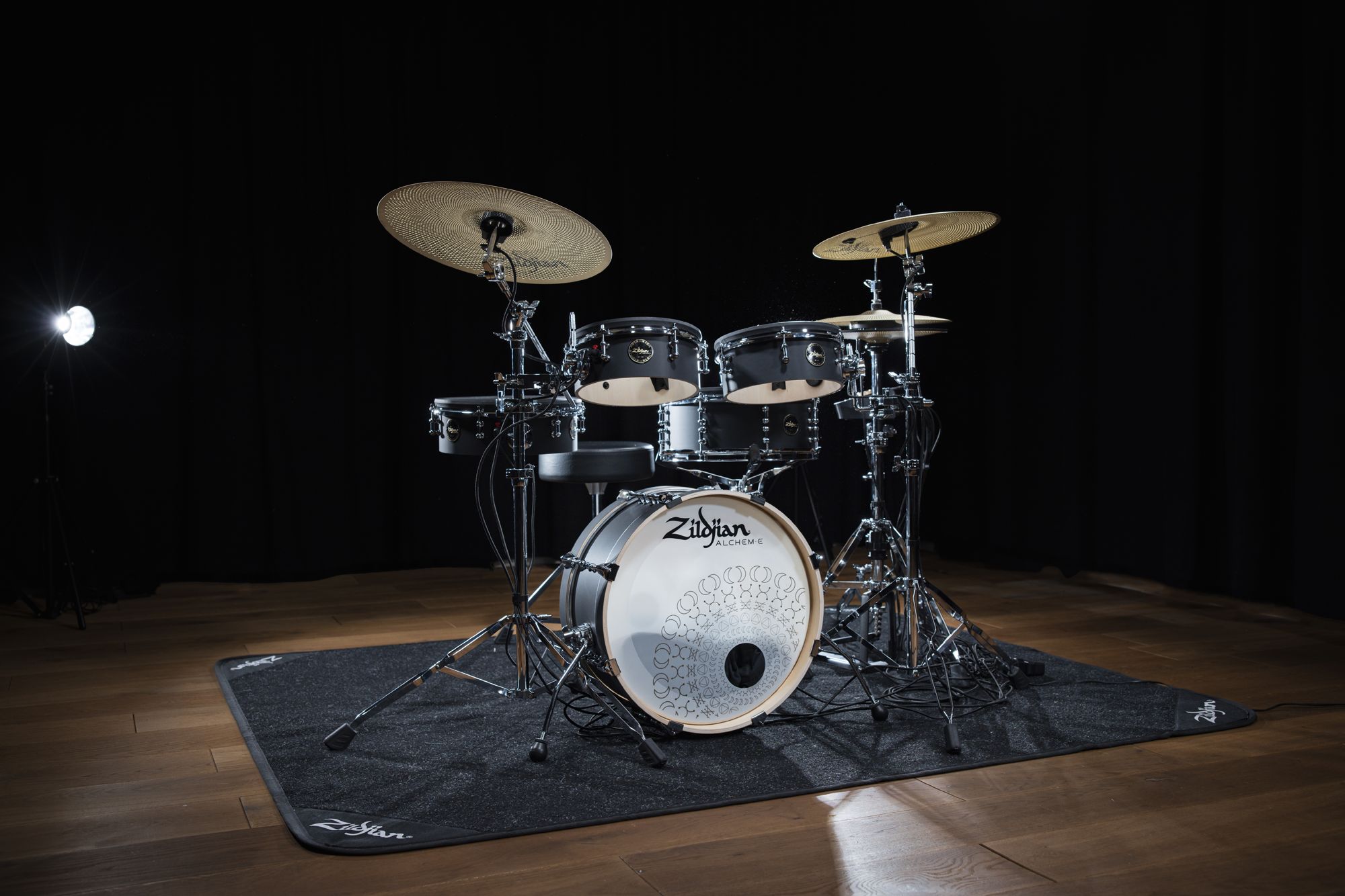 Zildjian ZIZABEX Alchem-E Bronze EX - Matte Black Wrap – Bild 5