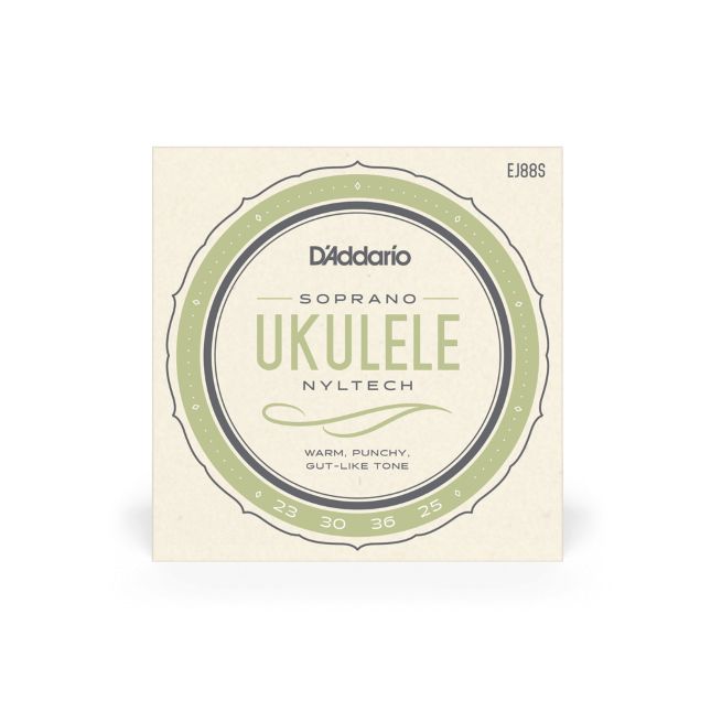 D Addario EJ 88S Nyltech Soprano Ukulele