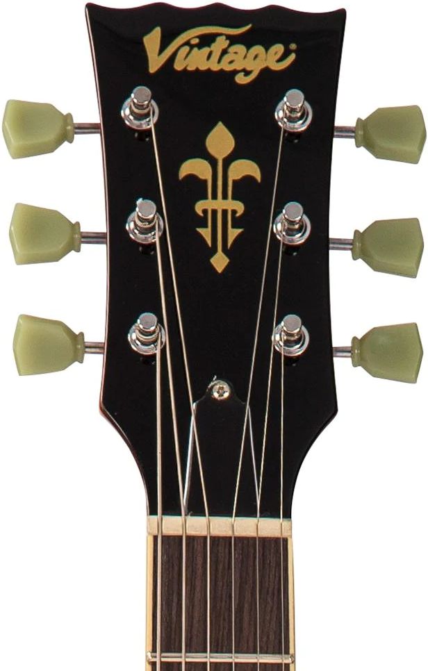 Vintage V100THB Reissued Series Flamed Honeyburst – Bild 7