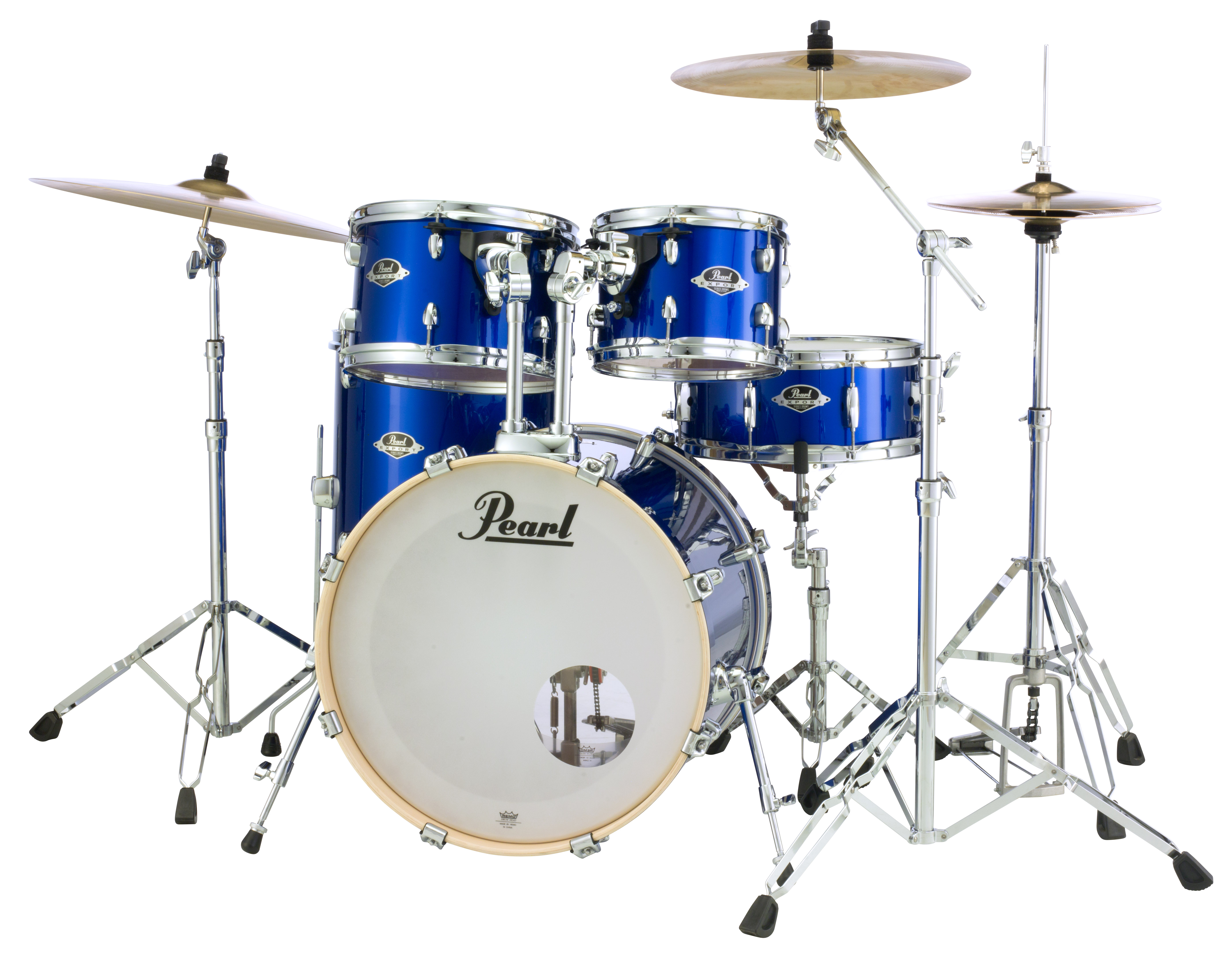 Pearl EXX705NBR/C717 Export Drum-Set High Voltage Blue/Sabian SBR Pearl EXX705NBR/C717 Export Drum-Set High Voltage Blue/Sabian SBR