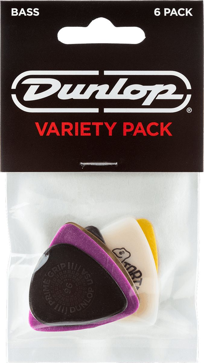 Dunlop Variety Pack Plektren Bass Player's 6er Pack