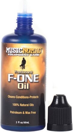 MusicNomad Fretboard F-ONE Oil - Fretboard Cleaner and Conditioner, 60ml MN105 