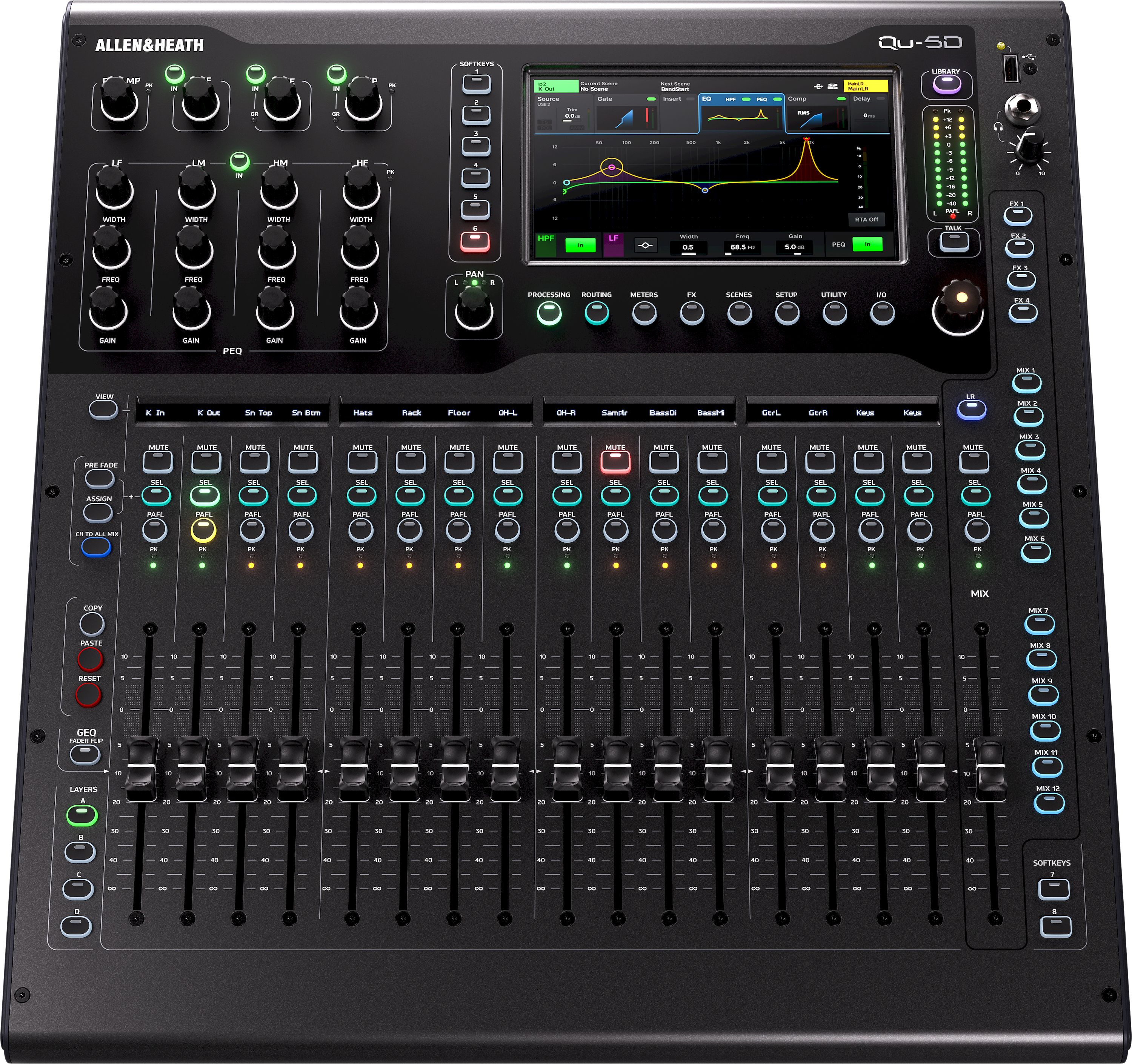 Allen & Heath QU-5D 