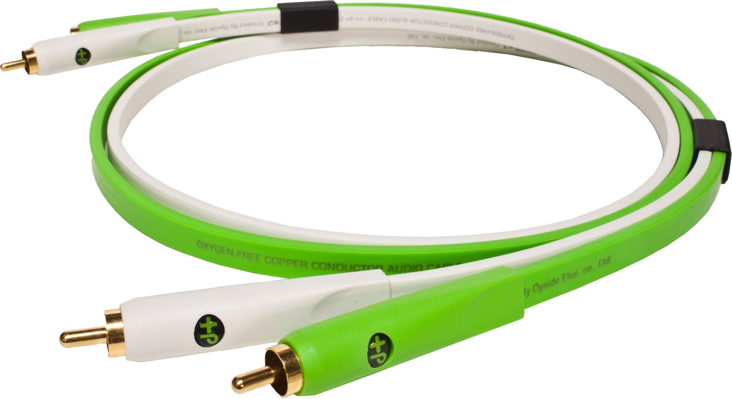 NEO by Oyaide d+ Stereo-Cinch auf Stereo-Cinch Kabel, 1.0m Länge