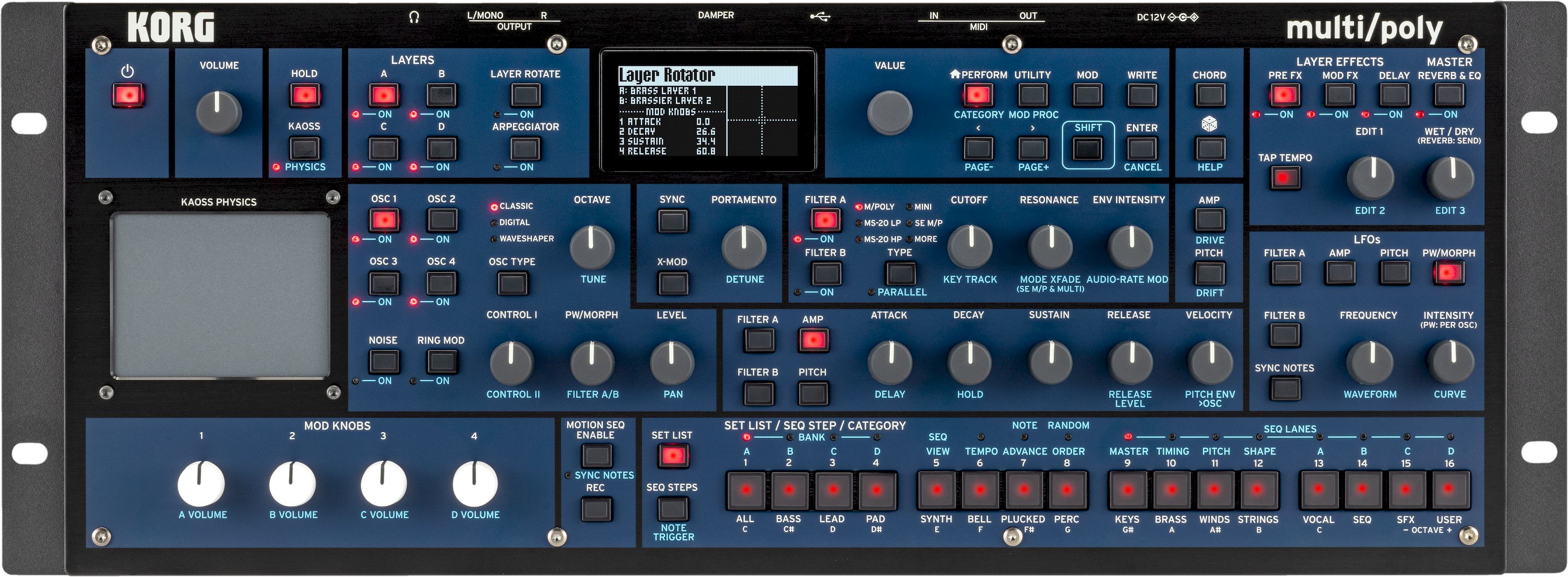 Korg multi/poly module