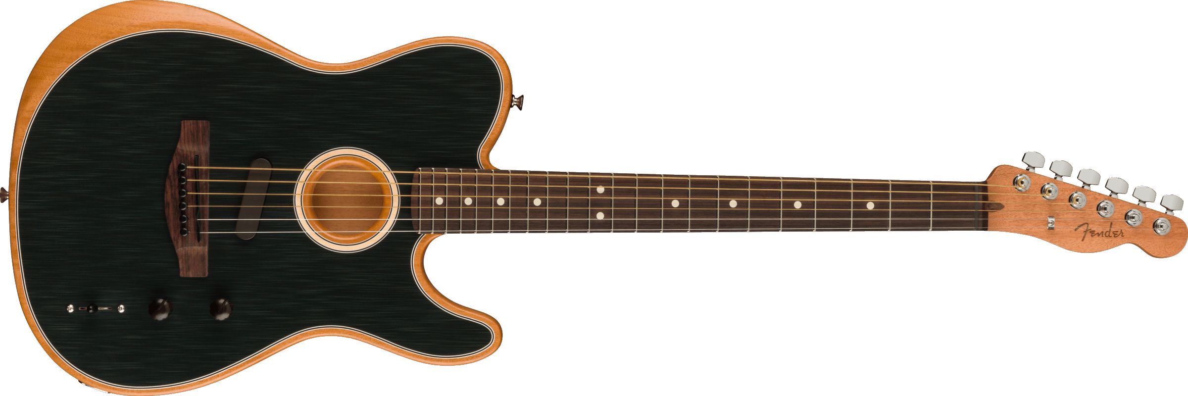 Fender Player Acoustasonic Telecaster Brushed Black (Retoure)