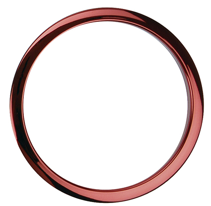 Bass Drum O`s HCR6 Red Chrome Drum O's 6