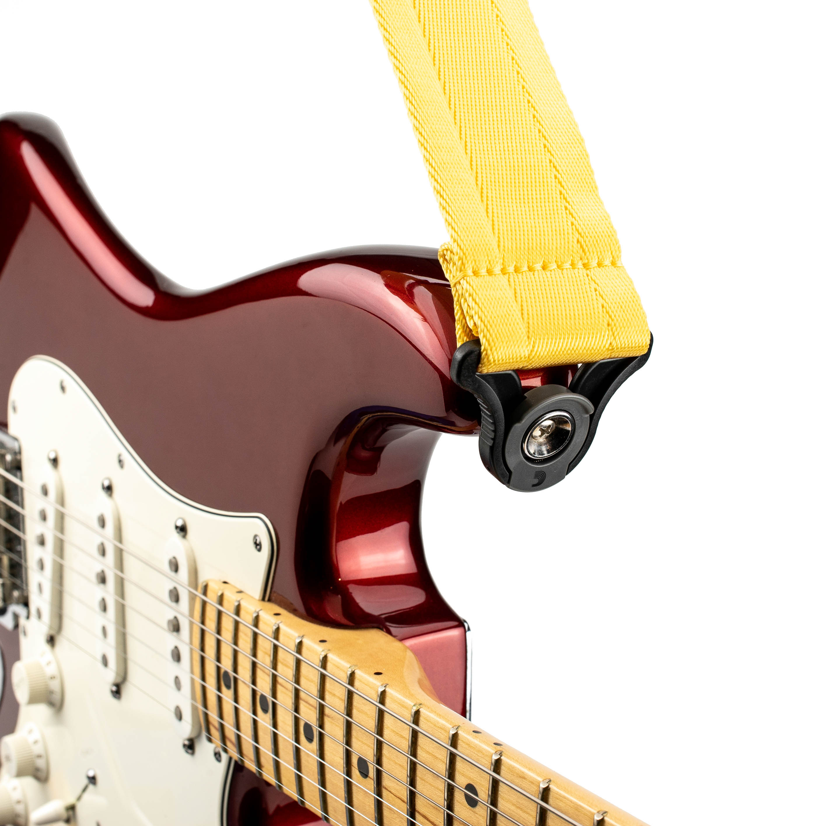 D Addario Auto Lock Guitar Strap Mellow Yellow – Bild 4