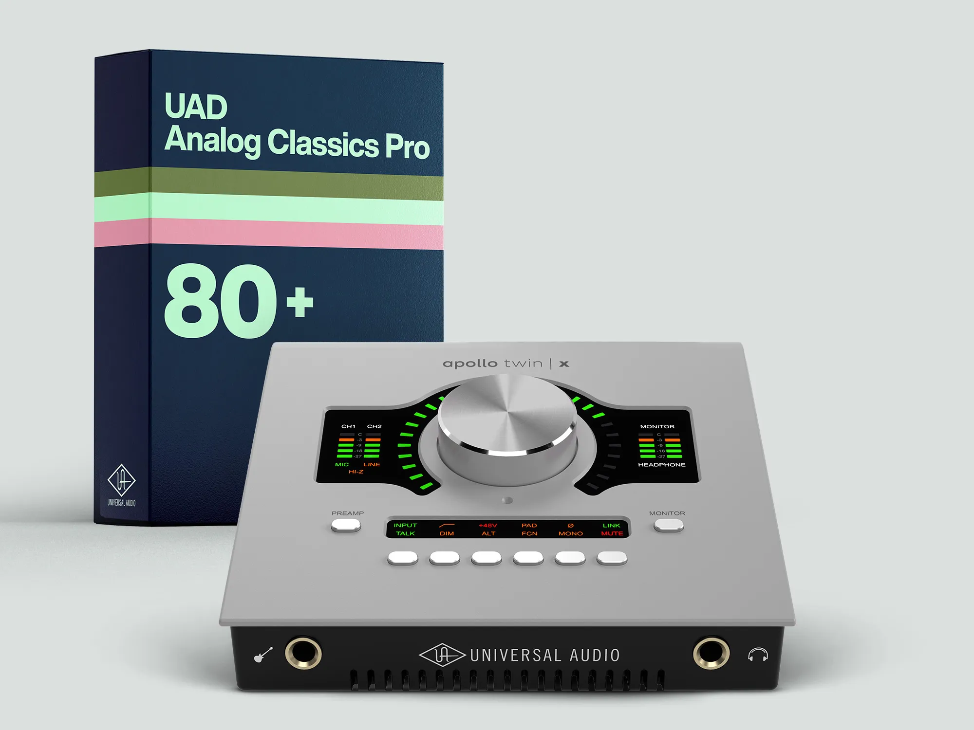 Universal Audio Apollo Twin X DUO with UAD Analog Classics Pro