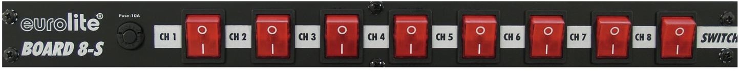 Eurolite Board 8S with 8x IEC sockets